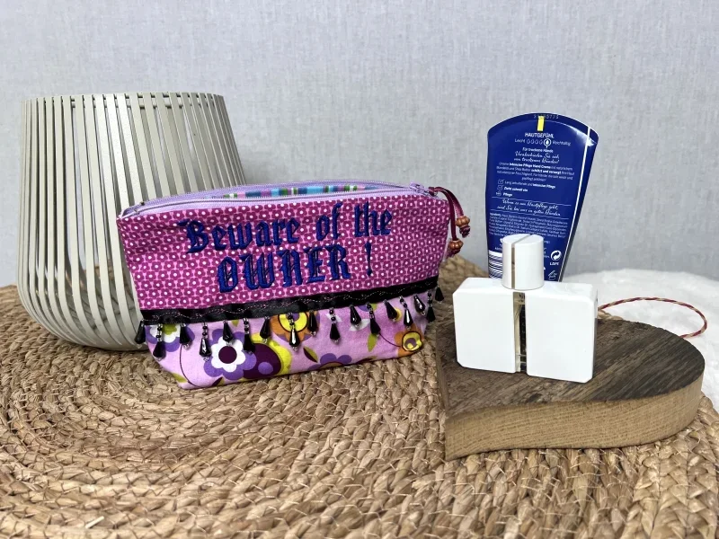 Kosmetiktasche Beware of the Owner