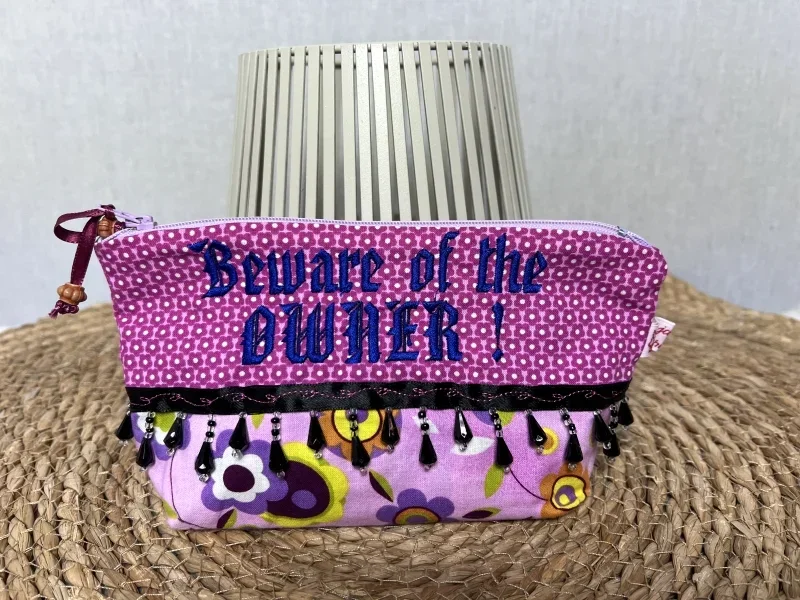 Kosmetiktasche Beware of the Owner
