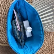 Kosmetiktasche Seide