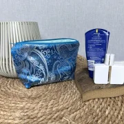 Kosmetiktasche Seide