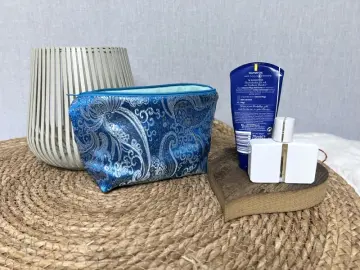 Kosmetiktasche Seide